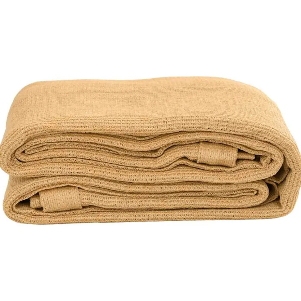 VIDAXL - Tapis de tente sable 250x200 cm pehd