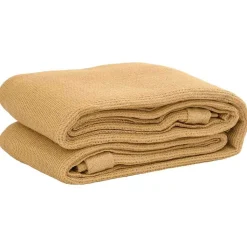 VIDAXL - Tapis de tente sable 250x400 cm pehd