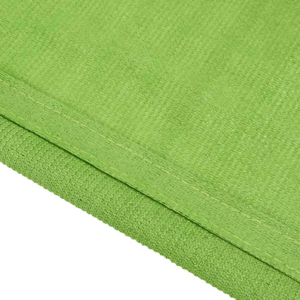 VIDAXL - Tapis de tente vert clair 250x400 cm pehd