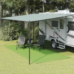 VIDAXL - Tapis de tente vert clair 250x600 cm pehd