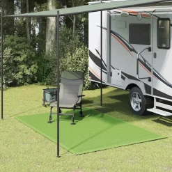 VIDAXL - Tapis de tente vert clair 250x300 cm pehd