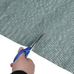 VIDAXL - Tapis de tente vert 5x2,5 m