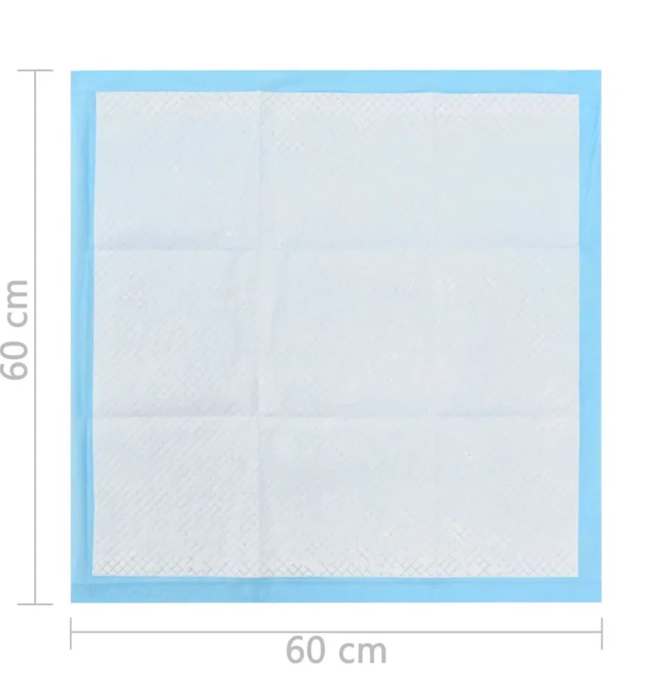 VIDAXL - Tapis d’hygiène pour chiens 200 pcs 60 x 60 cm tissu non tissé