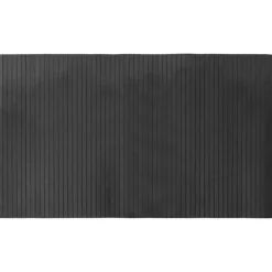 VIDAXL - Tapis rectangulaire gris 60x100 cm bambou