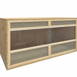 VIDAXL - Terrarium bois d'ingénierie 100x47x47 cm