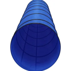 VIDAXL - Tunnel pour chien bleu ø 50x300 cm polyester