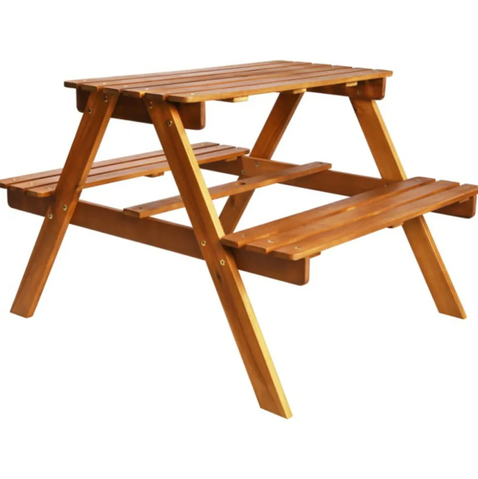 VIDAXL - Vidaxl - salon de jardin pour enfant avec parasol