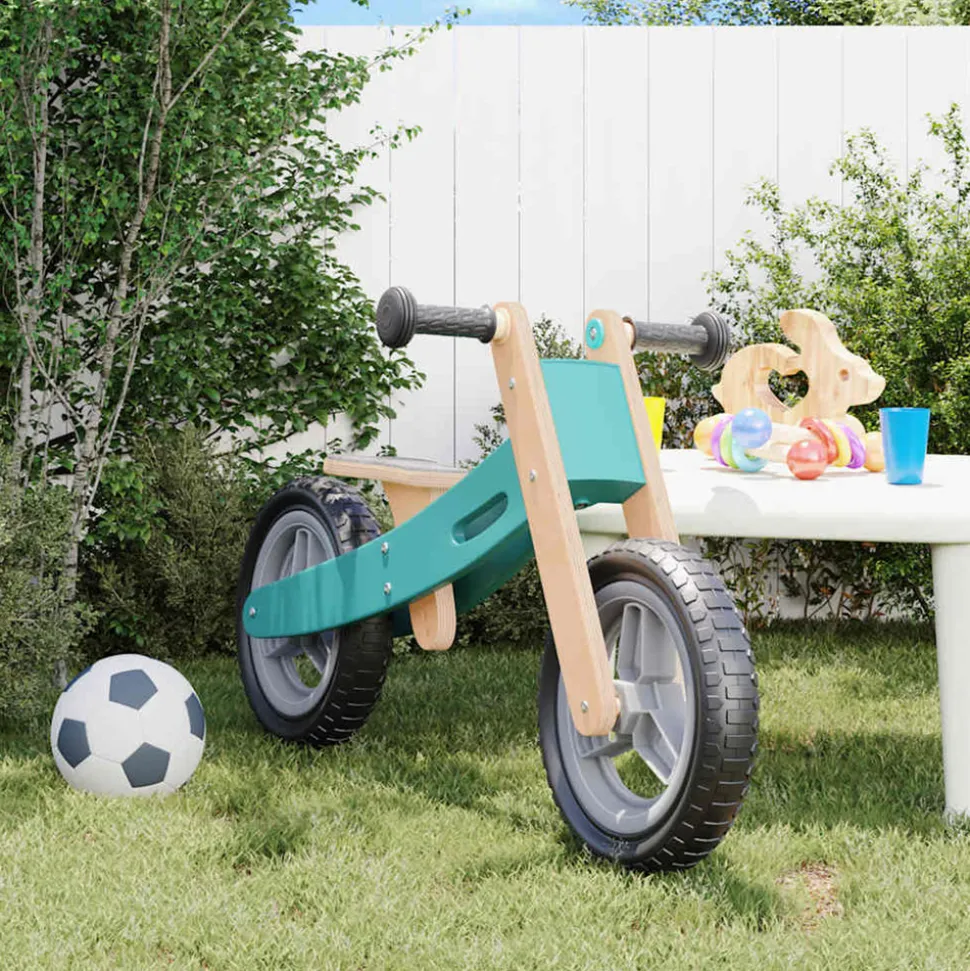 VIDAXL - Vélo d'équilibre pour enfants bleu clair