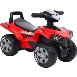 VIDAXL - Voiture à enfourcher jouet good year rouge