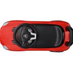 VIDAXL - Voiture à pousser par pieds pour enfants rouge