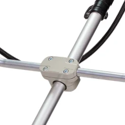 VILLAGER - Débroussailleuse thermique 2 temps 52 cm3 coupe 42cm lame 3 dents harnais villager agm520e