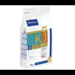 VIRBAC - Croquettes chat veterinary hpm cat kj2 kidney joint - virbac 3 kg