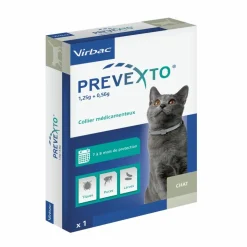 VIRBAC - Prevexto - collier antiparasitaire chat 1 unité