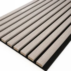 WALLART - Panneaux muraux acoustiques aku chêne gris 4 pcs