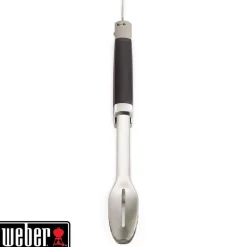 WEBER - Pince barbecue Better verrouillable noire en inox - 4,6x6,35x55,56 cm