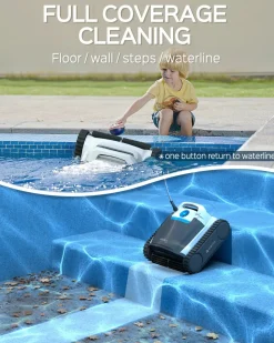 WYBOT - Robot de piscine wybot m1-c : nettoyage intelligent et efficace pour piscines enterrées