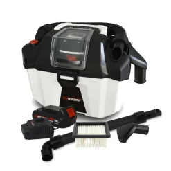 X-PERFORMER - Aspirateur eau et poussière compact brushless sur batterie - xperformer xpvc20libl-10l - batterie 2 ah + chargeur inclus