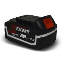 X-PERFORMER - Batterie concept 20v lithium 4 ah compatible uniquement pour la gamme d'outils x-performer