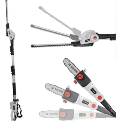 X-PERFORMER - Scie à ebrancher taille haies sur perche 20v - xperformer xp2psth20li - portatif - outil seul sans batterie ni chargeur