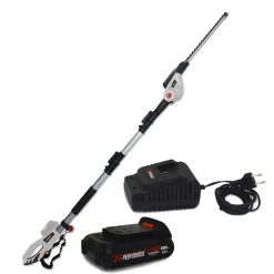 X-PERFORMER - Scie à ebrancher taille haies sur perche 20v - xperformer xp2psth20li - outil portatif - batterie 2ah et chargeur inclus