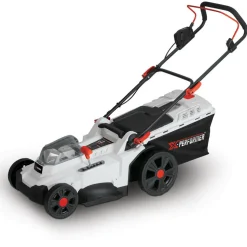 X-PERFORMER - Tondeuse à gazon portative sur batterie - 40v max - hauteur de coupe 6 positions avec 2 batteries 4ah et double chageur