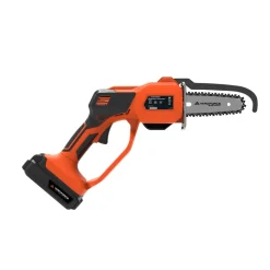 YARD FORCE - Mini-tronçonneuse à main sans-fil 20v avec guide chaine 13cm - ls c13