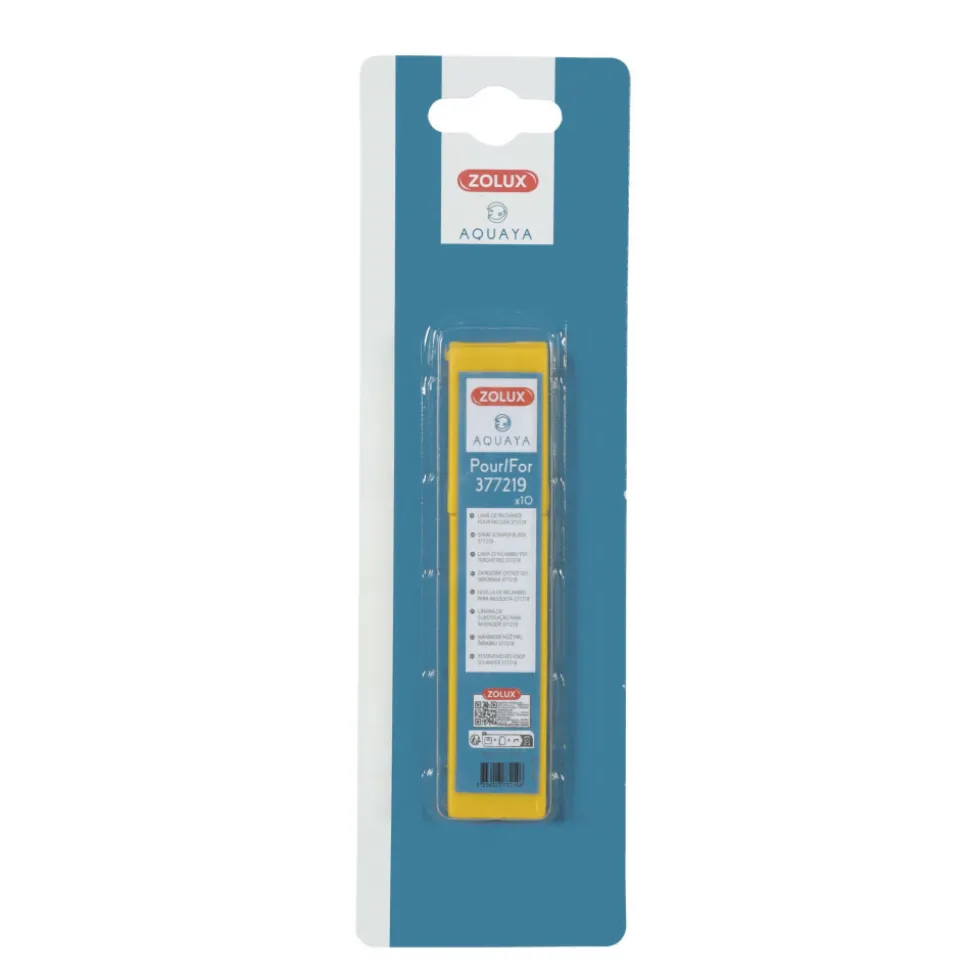 ZOLUX - 10 lames de recharge pour le racloir a main zolux 377218