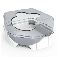 ZOLUX - 1 maison de toilette pour petits rongeurs rody3 couleur blanche taille 14.