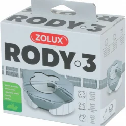 ZOLUX - 1 maison de toilette pour petits rongeurs rody3 couleur blanche taille 14.