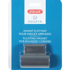 ZOLUX - Aimant flottant 6.5 x 5 x épaisseur 2.5 cm pour angle d'aquarium