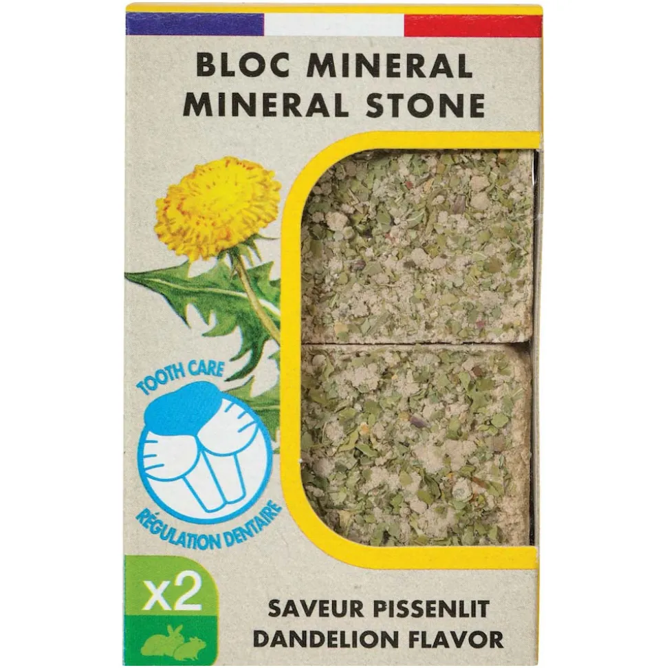 ZOLUX - Bloc minéral eden 200 gr (lot de 6)