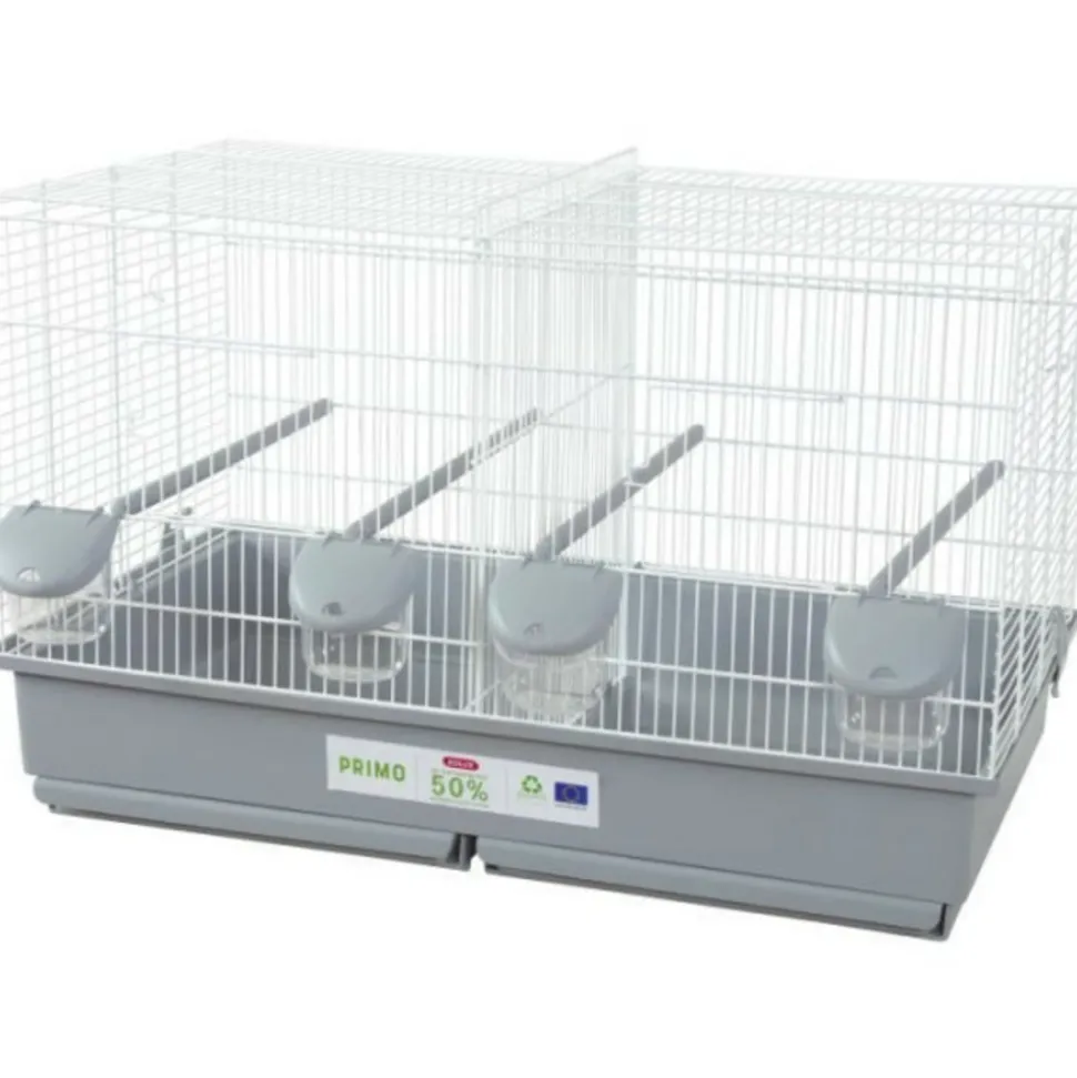 ZOLUX - Cage en plastique éco.conçu oiseaux domestiques primo 69 x 39 x 44.5 cm