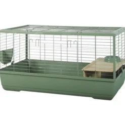 ZOLUX - Cage rongeur - zolux - néolife connect - pour lapin et cochon d'inde - 101.5 x 54 x 51 cm - vert