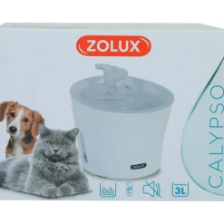 ZOLUX - Fontaine à eau pour chiens et chats calypso 3 litres