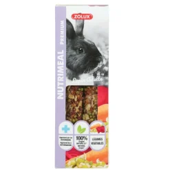 ZOLUX - Friandises 2 sticks premium légumes pour lapin adulte , pour lapin