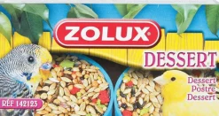 ZOLUX - Friandises au miel pour canaris, oiseaux exotiques et perruches x2