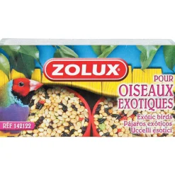 ZOLUX - Friandises au miel pour oiseaux exotiques - Lot de 2