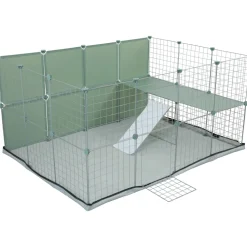 ZOLUX - Habitat modulable Neolife pour lapin à assembler 140x105x70 cm