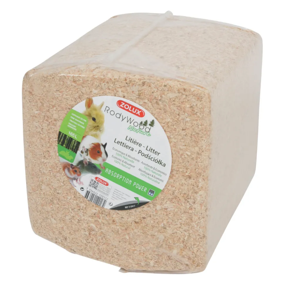 ZOLUX - Litière naturelle rodywood lot de 2