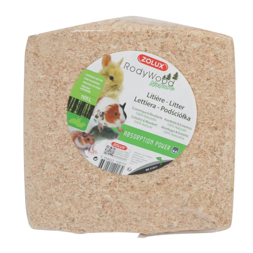 ZOLUX - Litière naturelle rodywood lot de 2