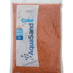 ZOLUX - Sable décoratif 2-3 mm aqua sand orange savane 1kg pour aquarium