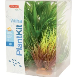 ZOLUX - Wiha n°2 plantes artificielles 3 pieces h 20 cm plantkit décoration d'aqua