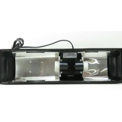 ZOO MED - Support de lampe double naturalistic terrarium hood 2x60 w max lf-55e