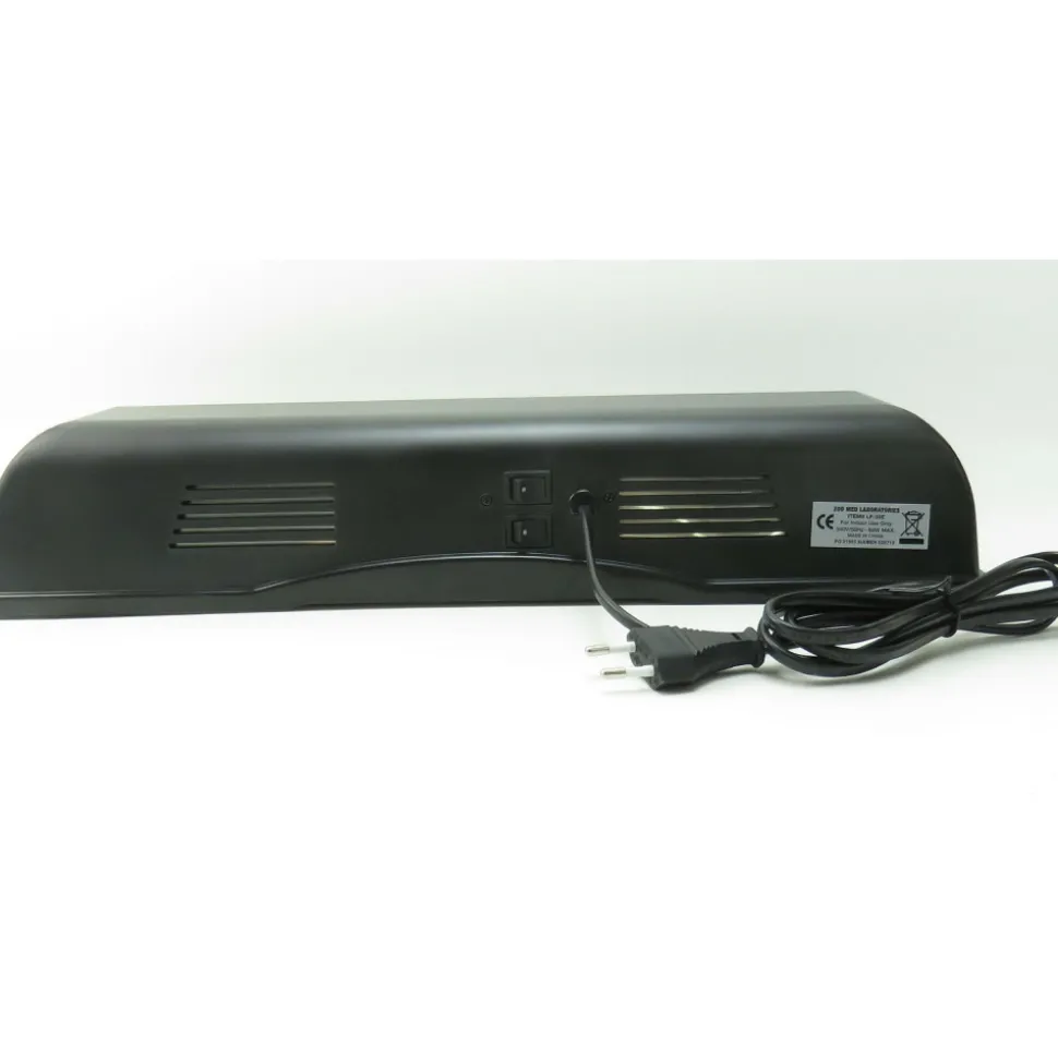 ZOO MED - Support de lampe double naturalistic terrarium hood 2x60 w max lf-55e