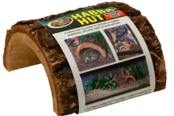 ZOOMED - Cachette en bois de sapin- habba hut - 15 cm - pour reptiles ou invertébrés