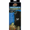 ZOOMED - Filtre pour aquarium 75l - turtleclean 20 pour amphibiens (type axolotl) ou poissons