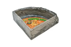 ZOOMED - Repti rock corner water dish - large - abreuvoir pour reptiles (lézards, serpents, tortues), amphibiens et invertébrés